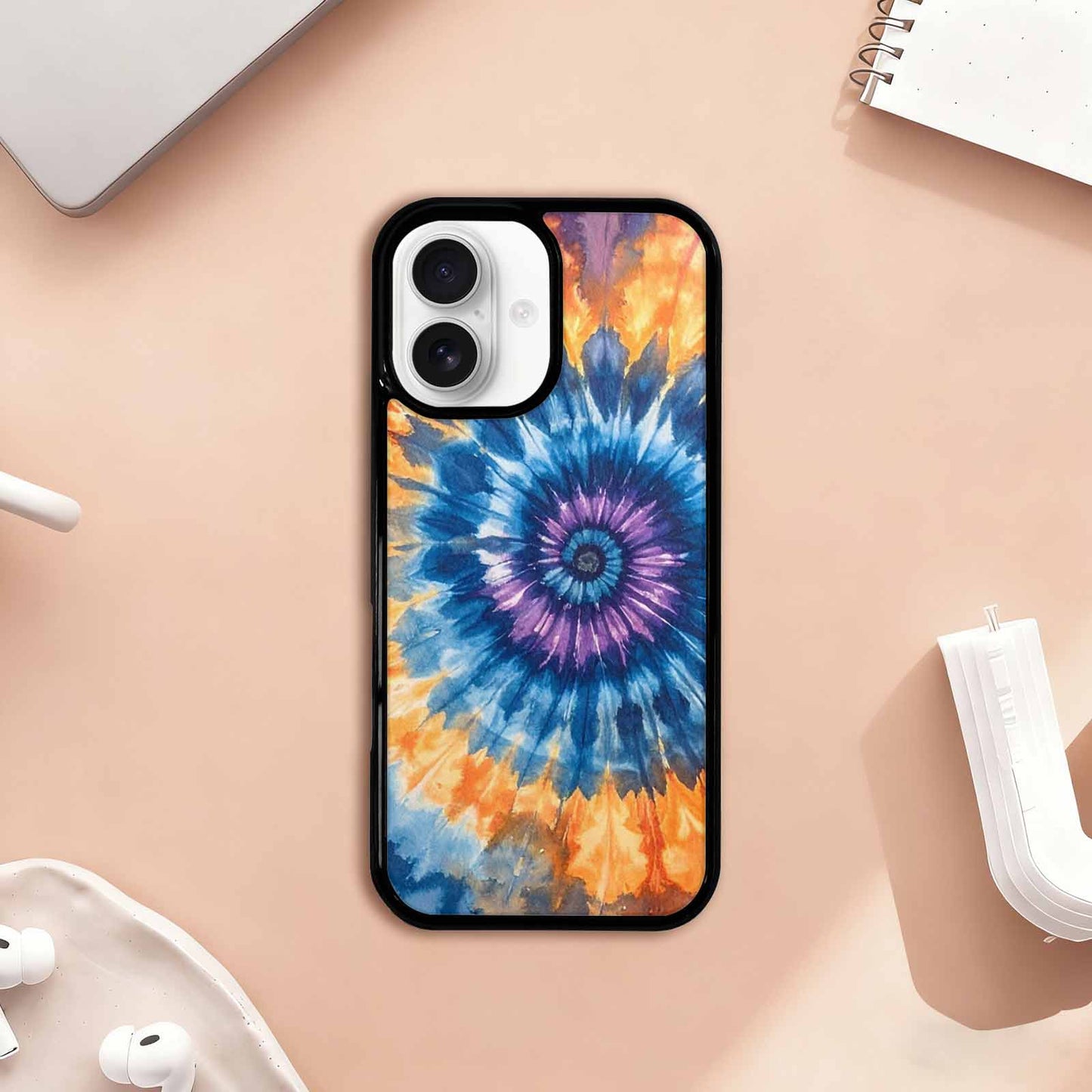 iPhone 17 Case — Seamless Tileable Pattern Of Tie Dye, Custom Designed Case Cover