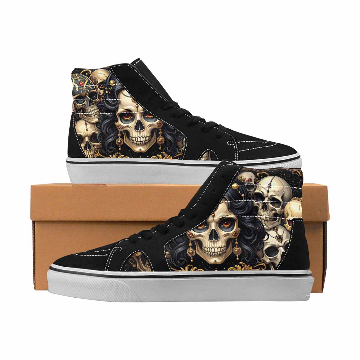 MEN'S Skull Dark Art Gothic Print 1397 Ferion