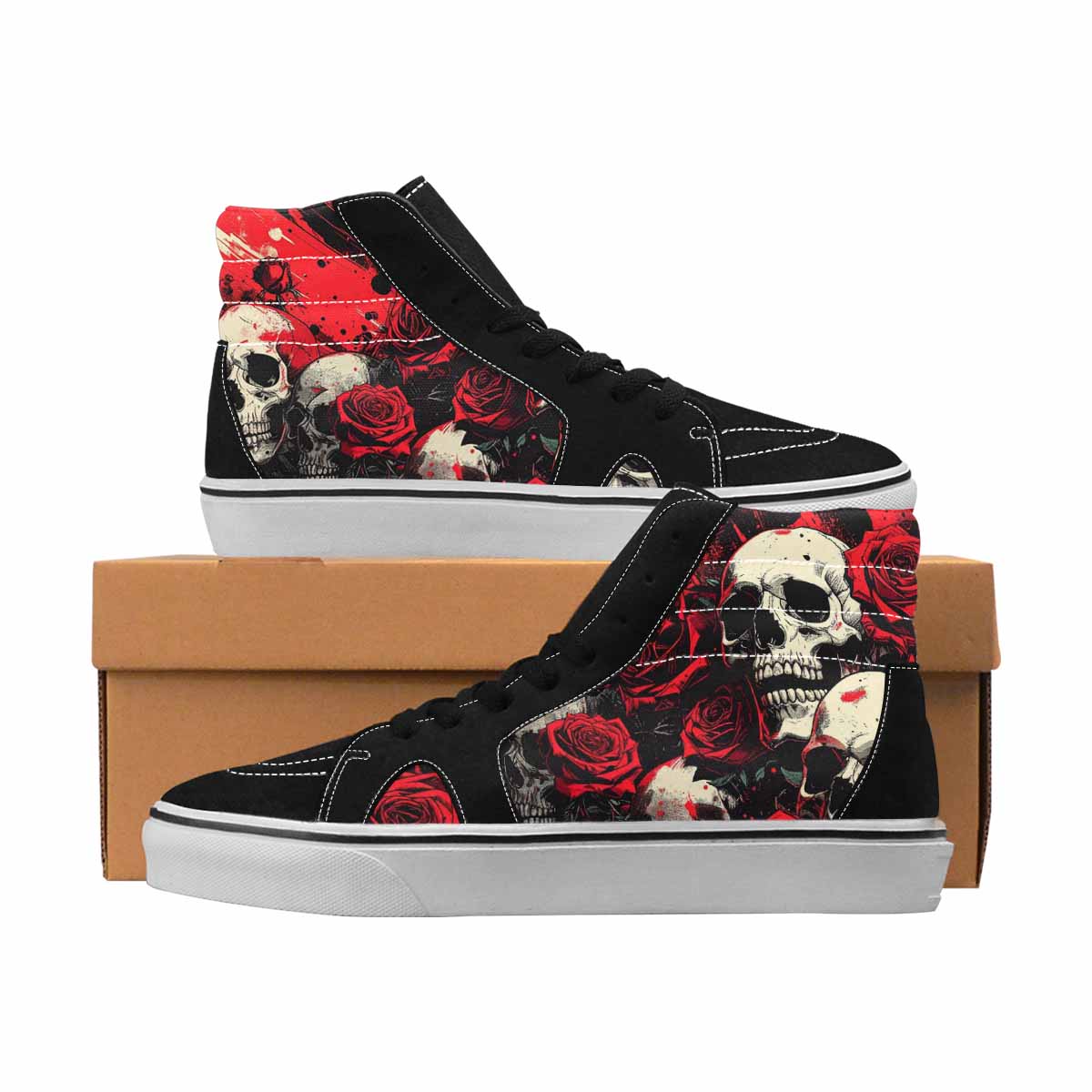 MEN'S Skull Dark Art Gothic Print 1298 Ferion