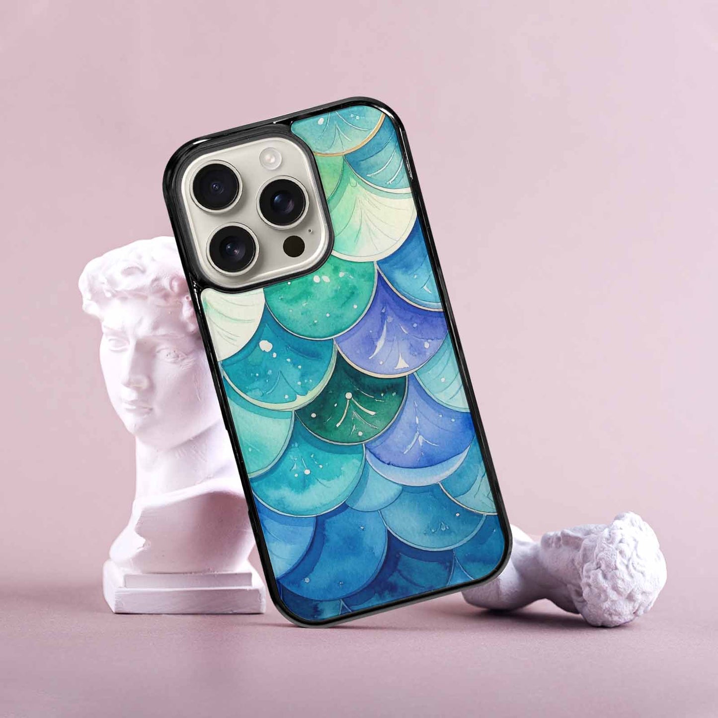 iPhone 16 Pro Case — Mermaid Scale, Custom Made Phone Cover
