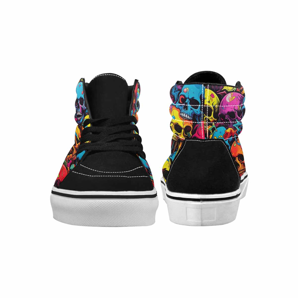 MEN'S 1000s Skulls Digital Camo High Top Canvas Dreamcore Shoes