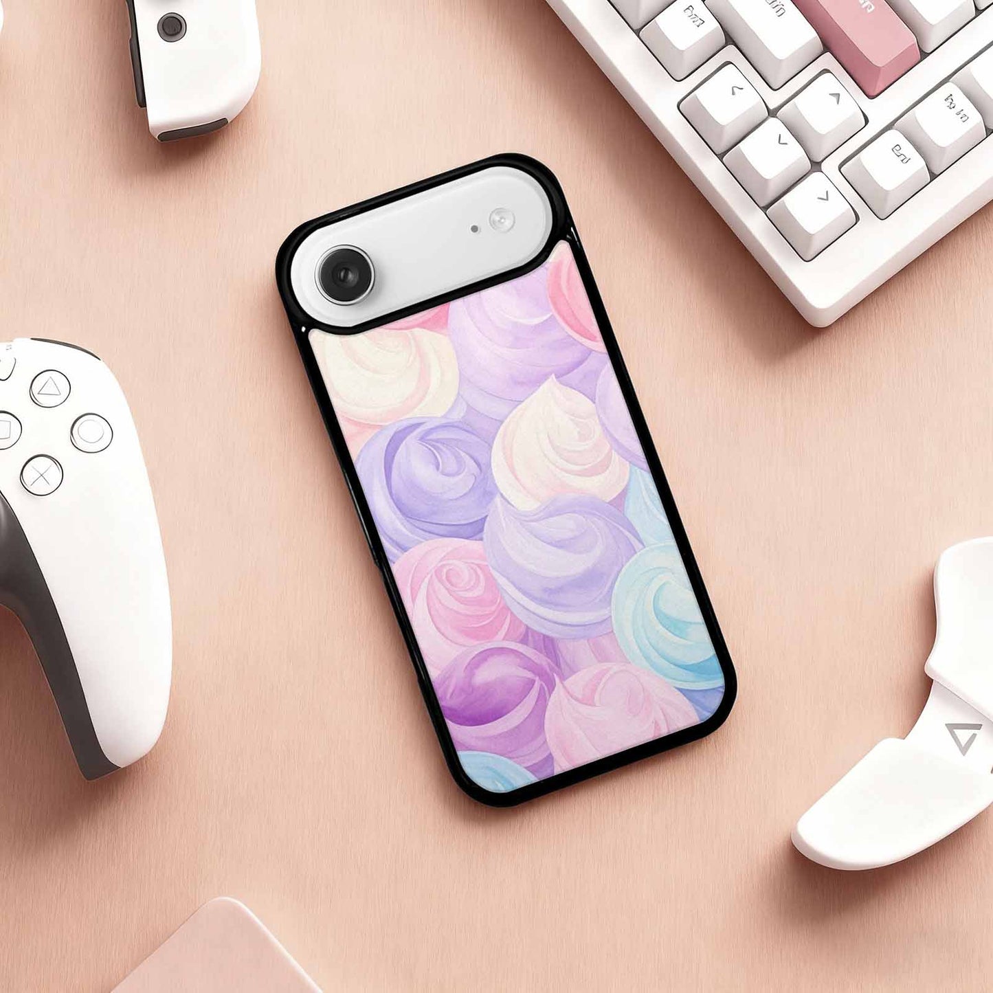 iPhone 17 Air Case — Tie Dye Pastel Dream Blended Tie, Custom Designed Case Cover
