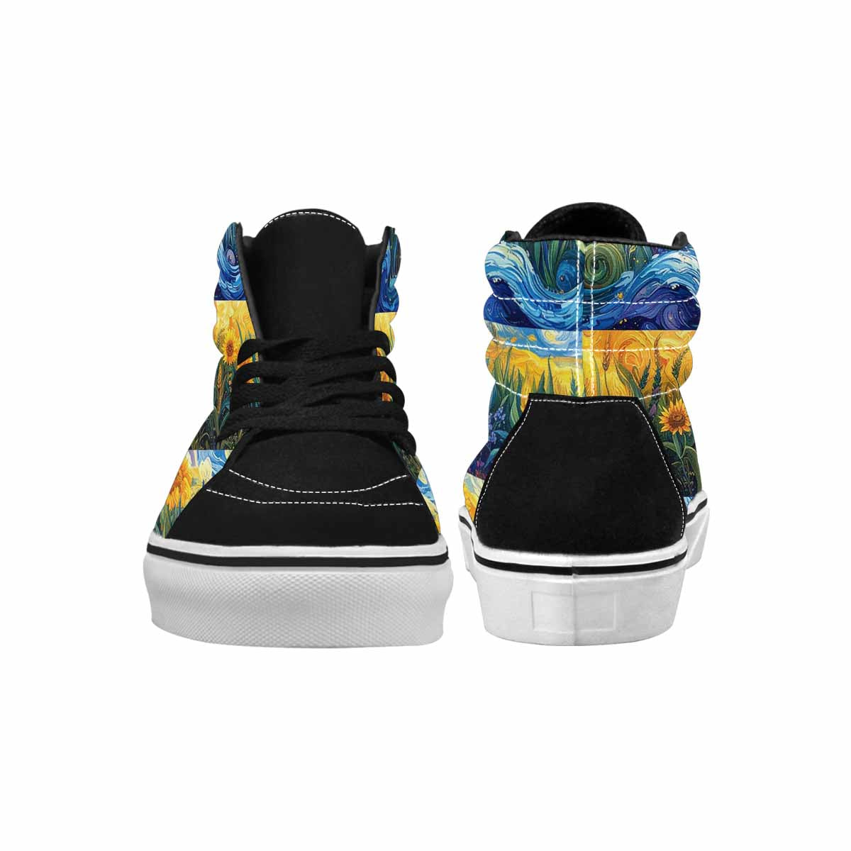 MEN'S Blend All Versions High Top Canvas Aesthetic Custom Sneakers