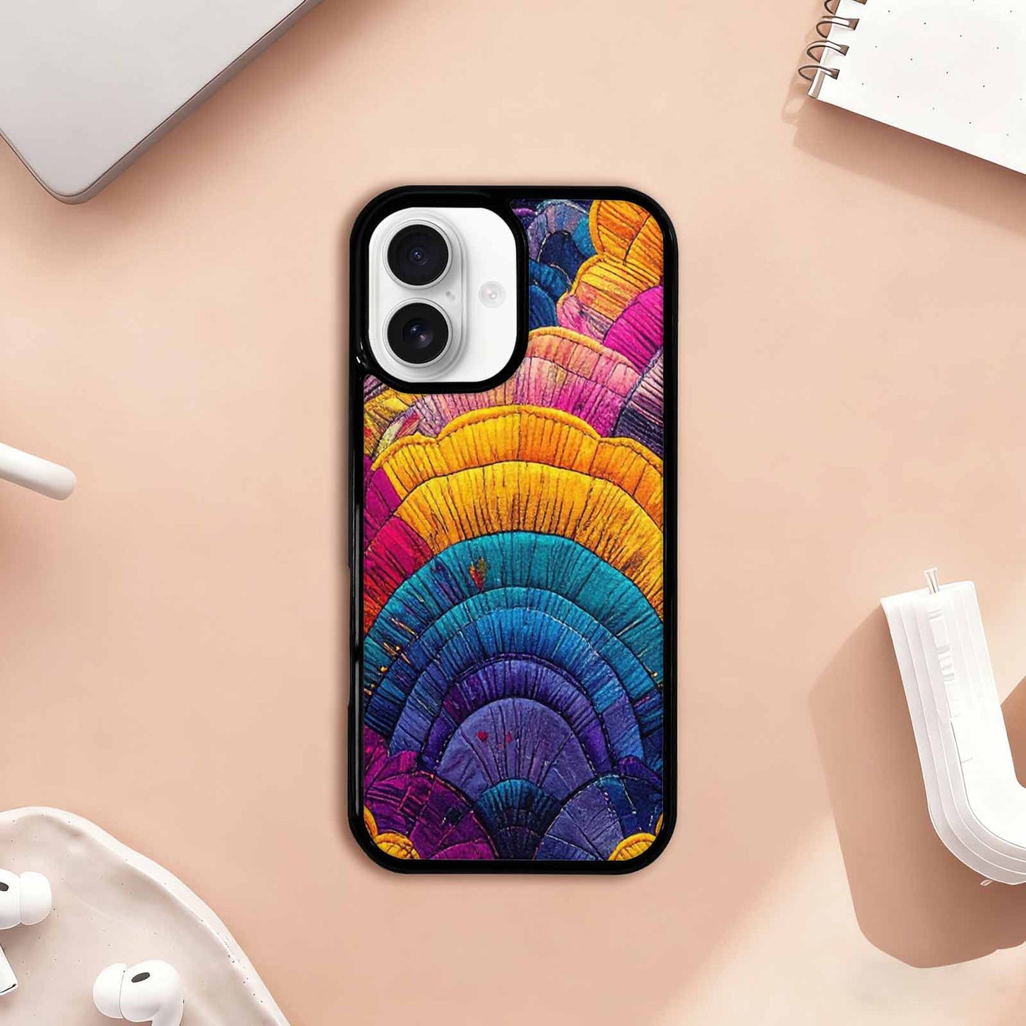 iPhone 17 Case — Vivid Camo Pansexual Camo, Original Design Phone Case