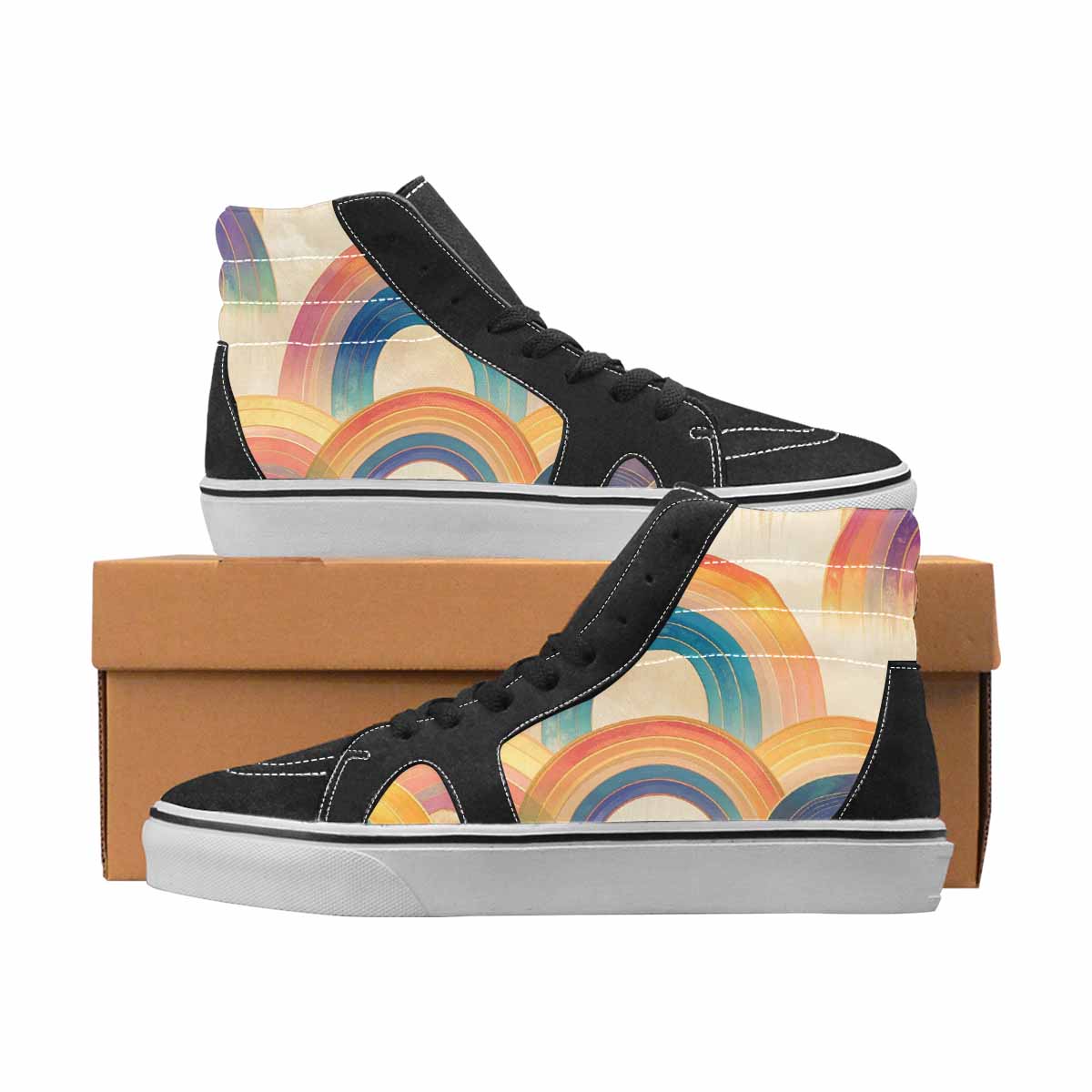 WOMEN'S Rainbow Sugar Skull 6 Ferion