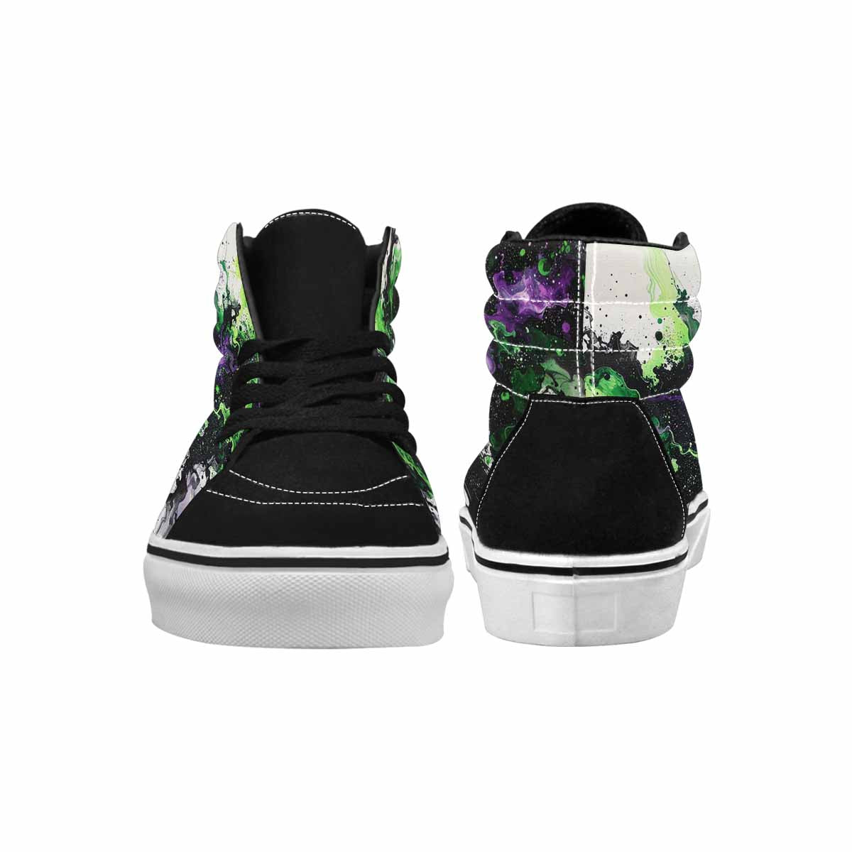MEN'S Galaxy Nebula High Top Canvas Surreal Custom Shoes