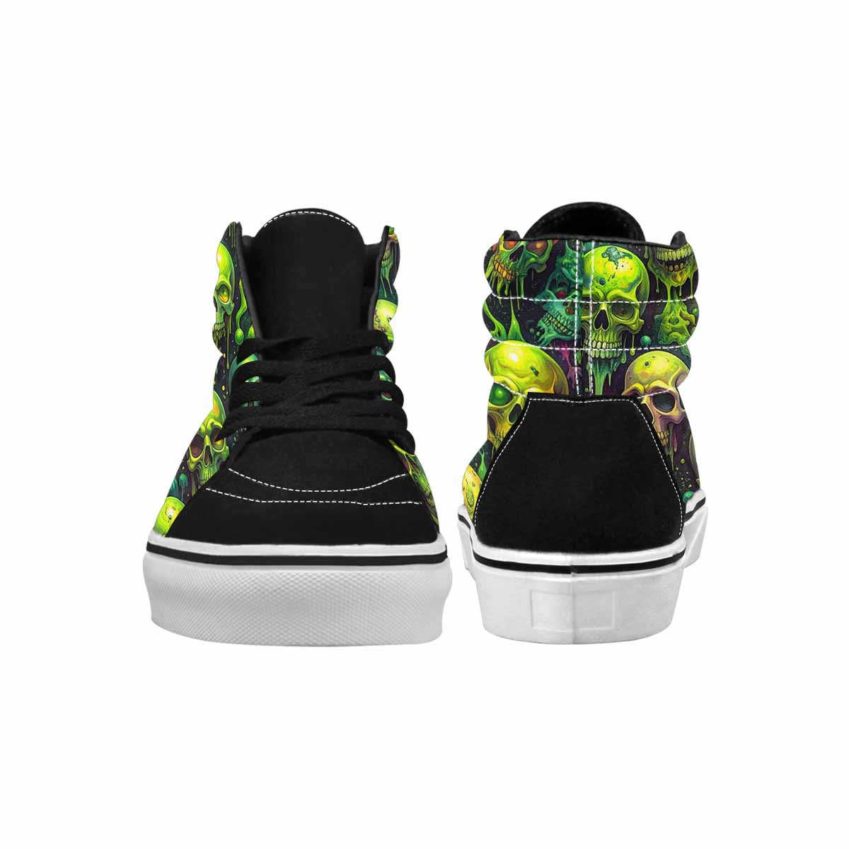 MEN'S More Overlapping Ontop Each High Top Canvas Y2K Custom Shoes