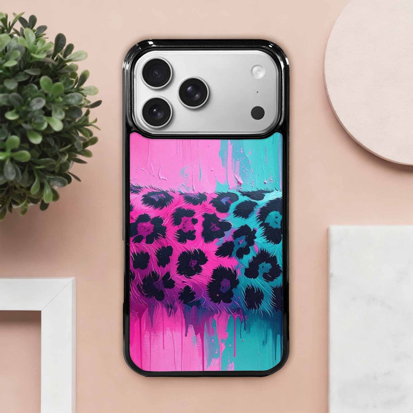 iPhone 17 Pro Max Case — Seamless Tileable Pattern Of Animal Print, Personalized Phone Case