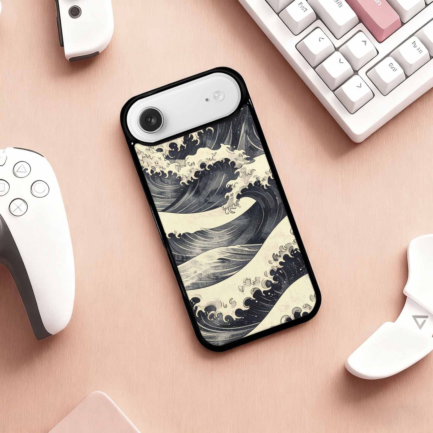 iPhone 17 Air Case — Vintage Americana Wave Retro Vintage, Custom Printed Phone Case