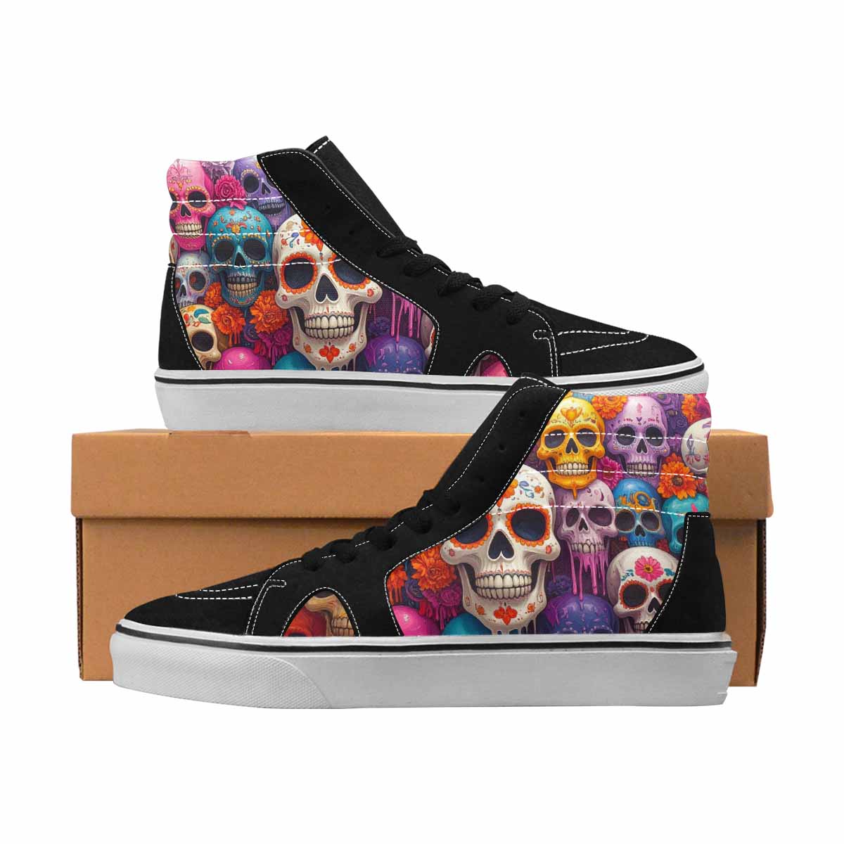 MEN'S Sugar Skull Pattern Skulls 7 Ferion
