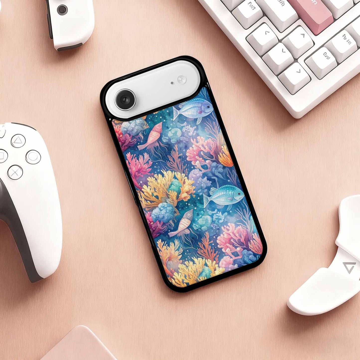 iPhone 17 Air Case — Small Fish Scale And Coral Original, Custom Designed Case Cover