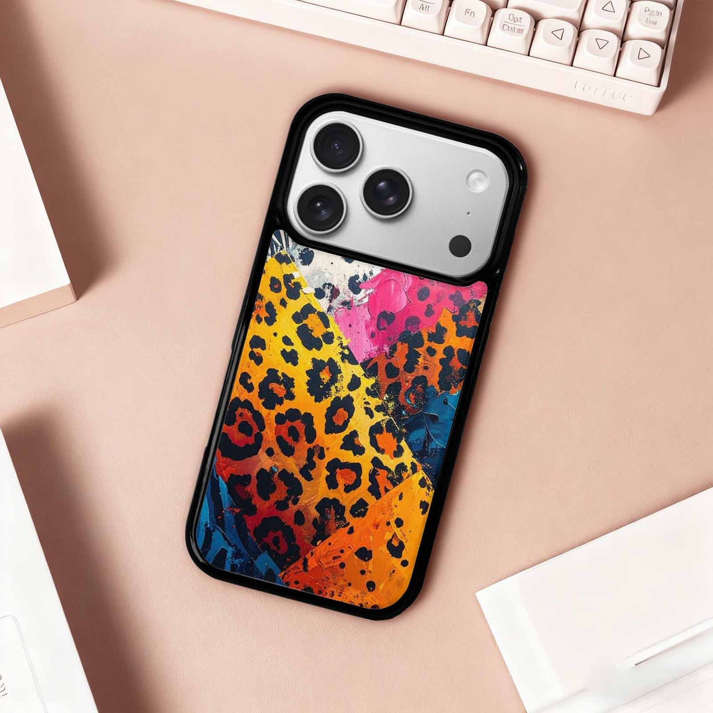 iPhone 17 Pro Case — Full Color Vibrantanimal Print A Animal, Custom Print Case Cover