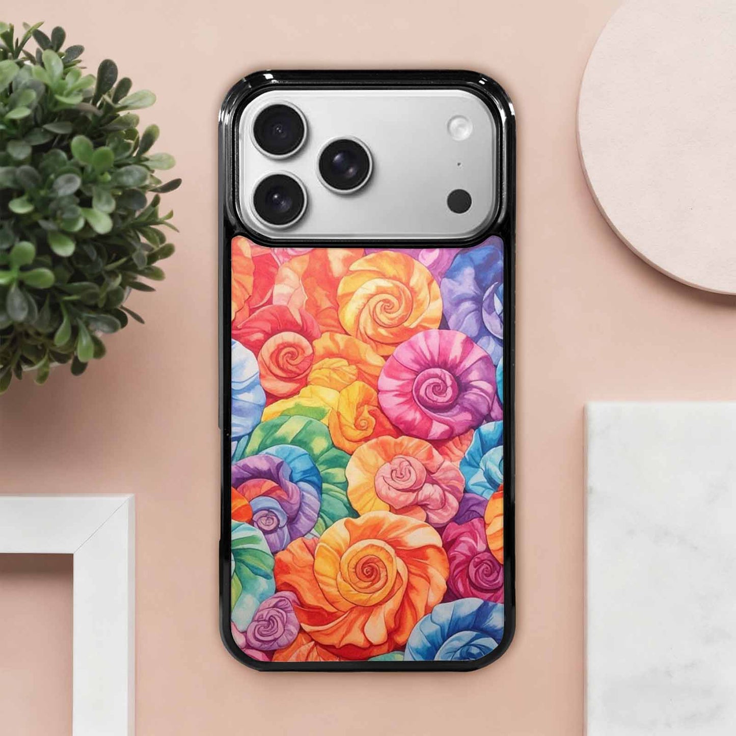 iPhone 17 Pro Max Case — Tie Dye Swirls Tie Dye Tie, Original Design Phone Case