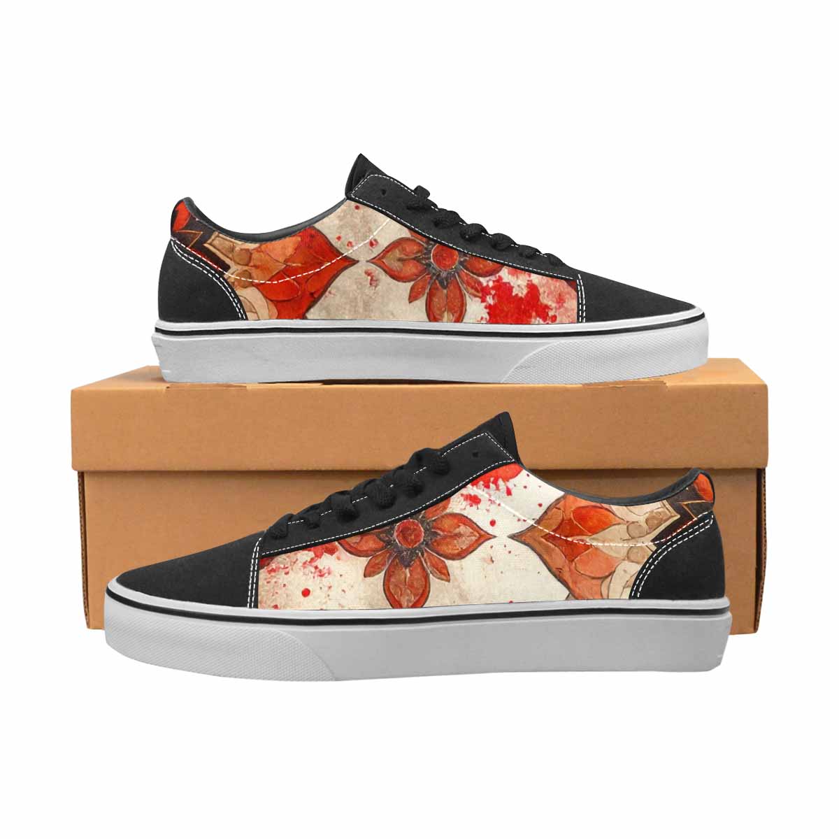 MEN'S Mandala Canvas Lace-Up Surreal Shoes