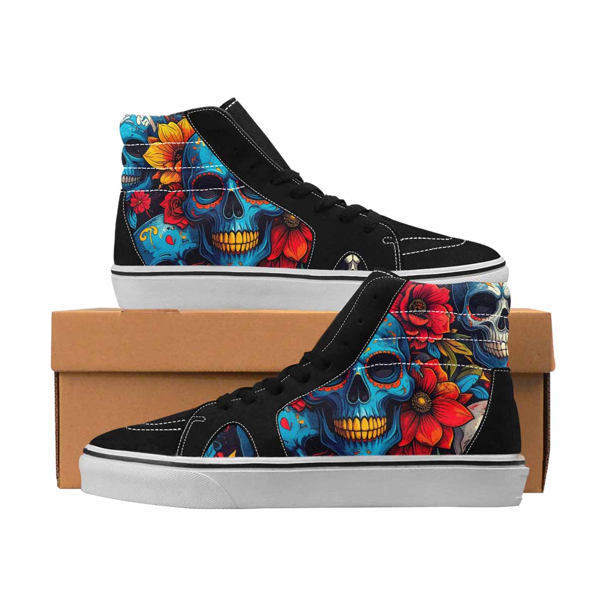 MEN'S Vibrant Skull Pattern 11 Ferion