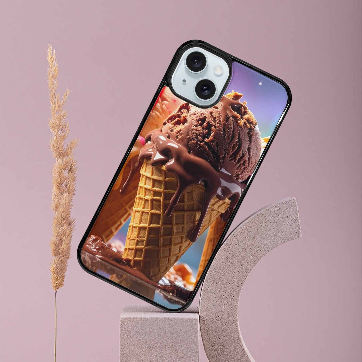 iPhone 15 Plus Case — Extreme Close Up Shot Only Drippig, Original Design Phone Case