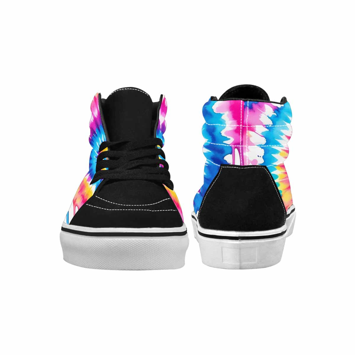 WOMEN'S Tie Dye Drip High Top Canvas Dreamcore Shoes