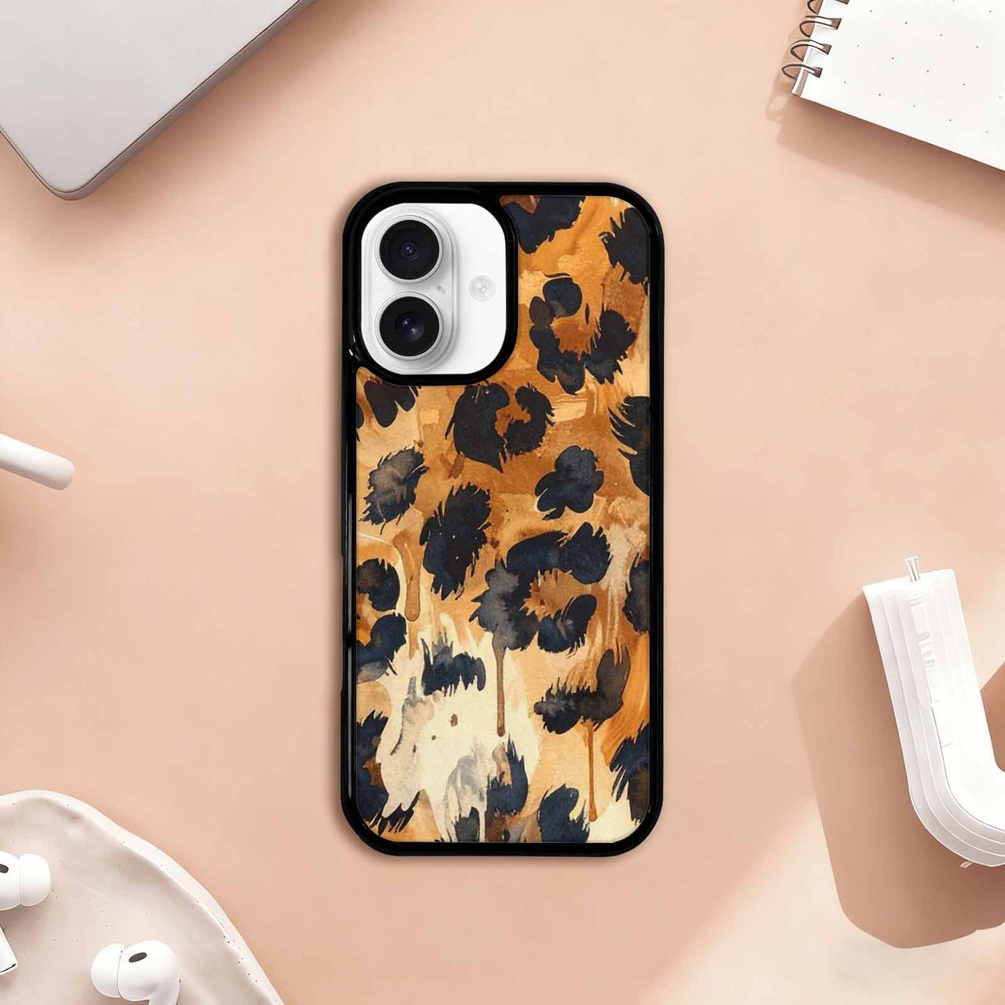 iPhone 17 Case — Seamless Tileable Pattern Of Animal Print, Customized Protective Case