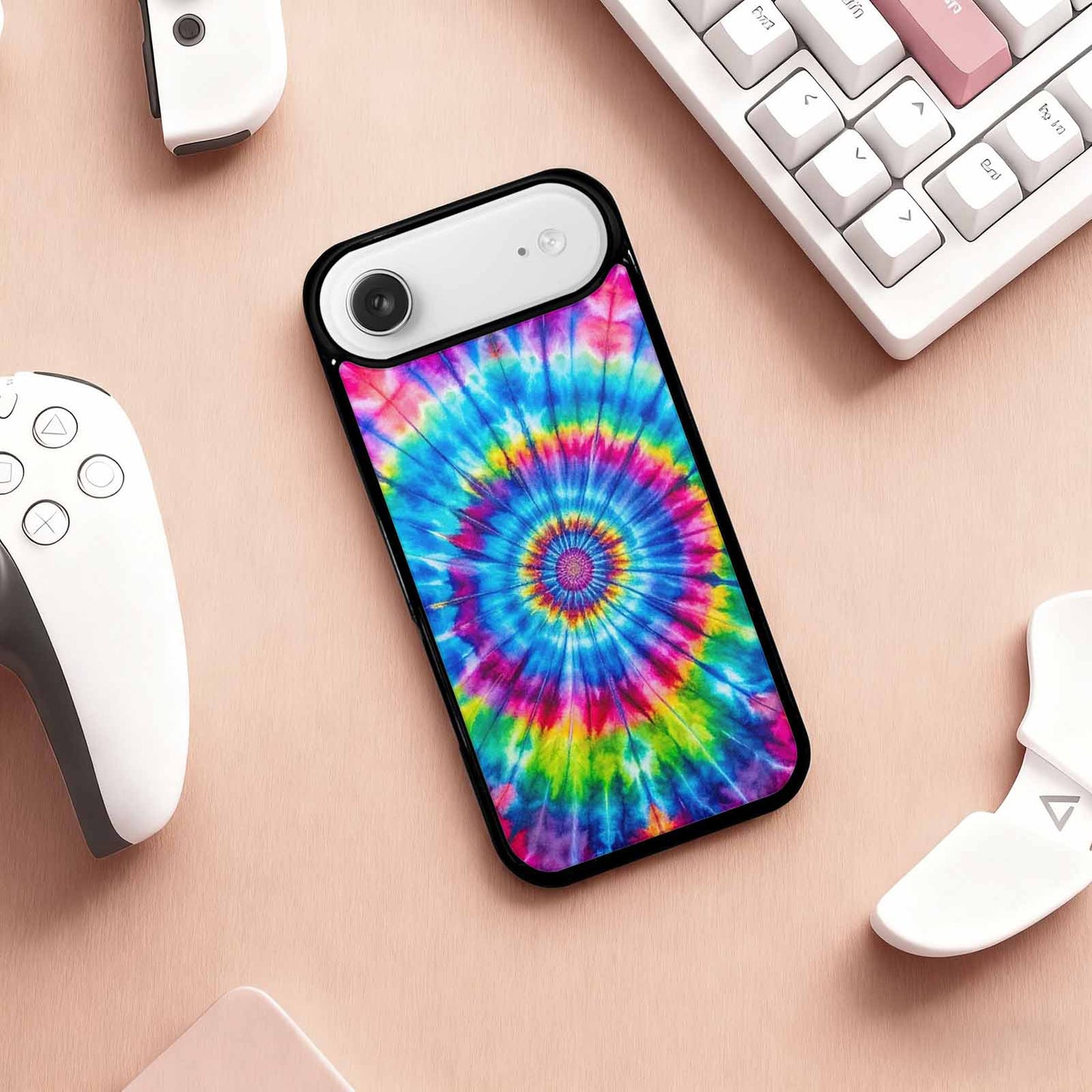 iPhone 17 Air Case — Tie Dye Acid Wash Color Tie, Custom Print Case Cover