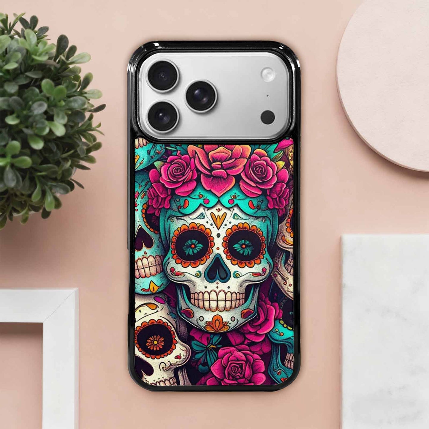 iPhone 17 Pro Max Case — Skull Dark Art Gothic Print Gothic, Original Design Phone Case