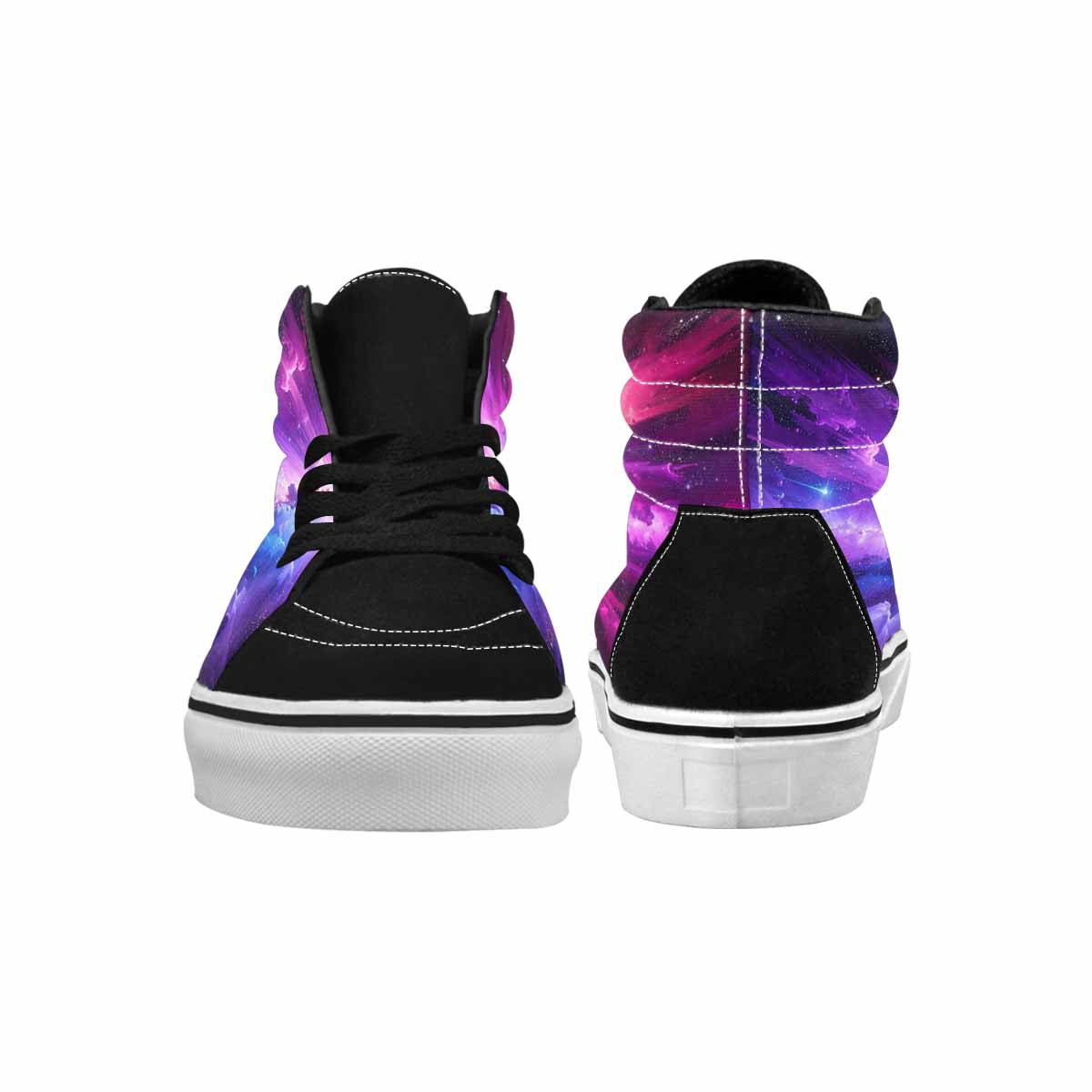 MEN'S Galaxy Nebula Galaxy Nebula High Top Canvas Melting Art Sneakers
