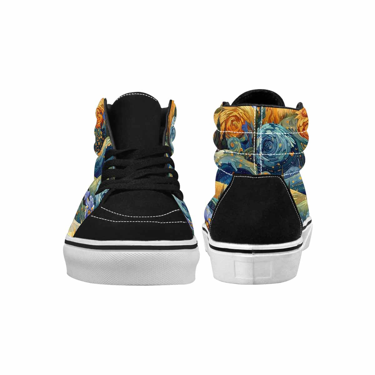 MEN'S Blend All Versions High Top Canvas Vibrant Chaos Shoes