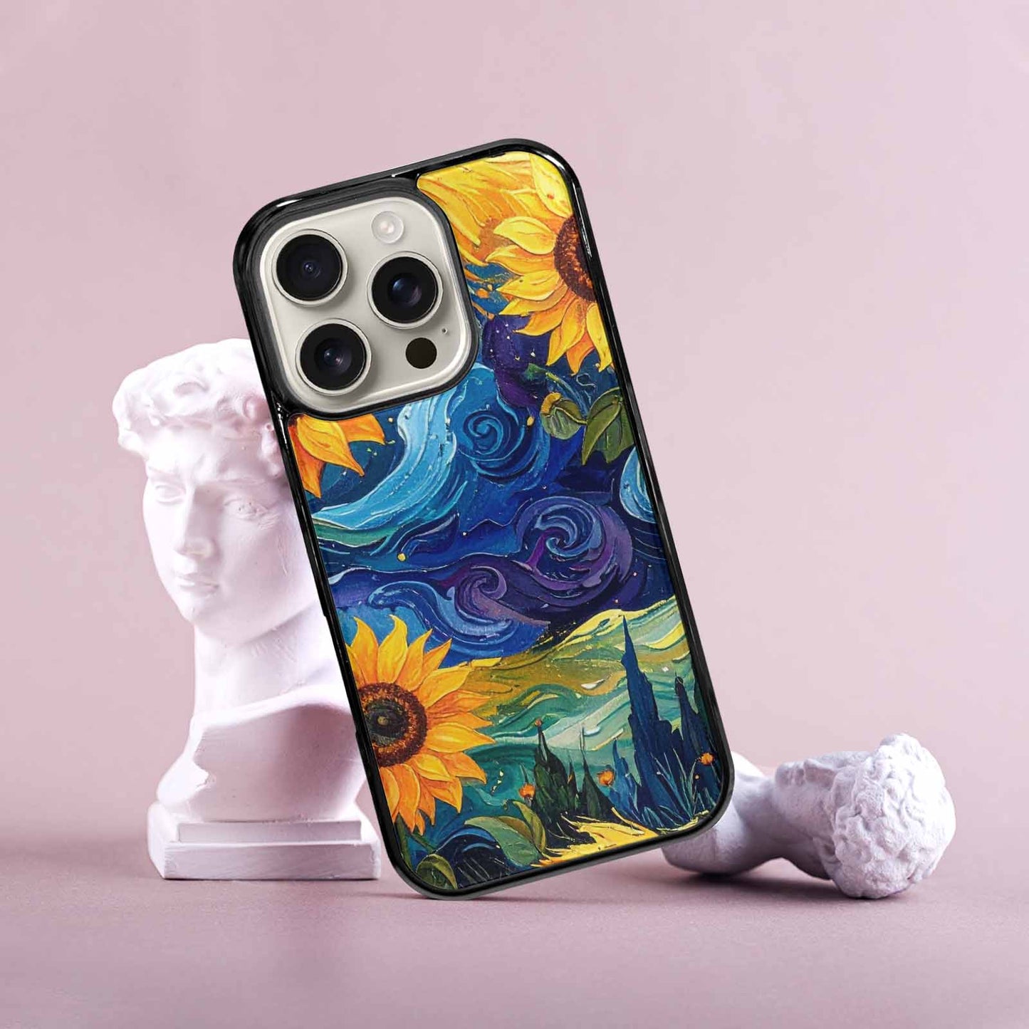 iPhone 16 Pro Case — Blend All Versions Together Melting Together, Personalized Phone Case