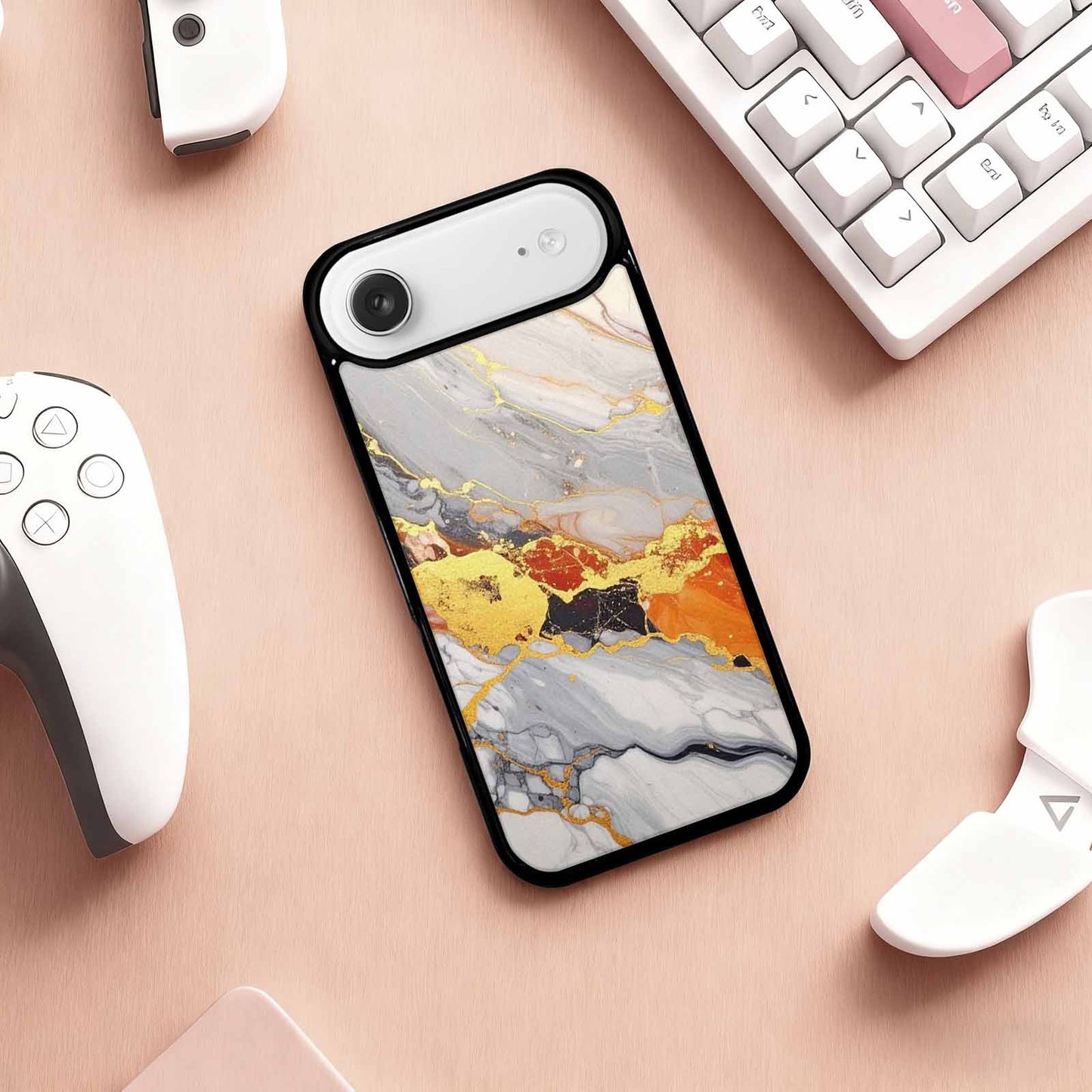 iPhone 17 Air Case — Marble Vein Marble Veins Pattern Original, Unique Phone Case Design