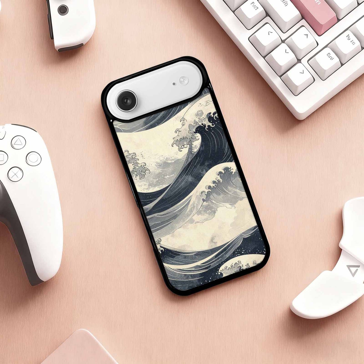 iPhone 17 Air Case — Vintage Americana Wave Retro Vintage, Custom Printed Phone Case