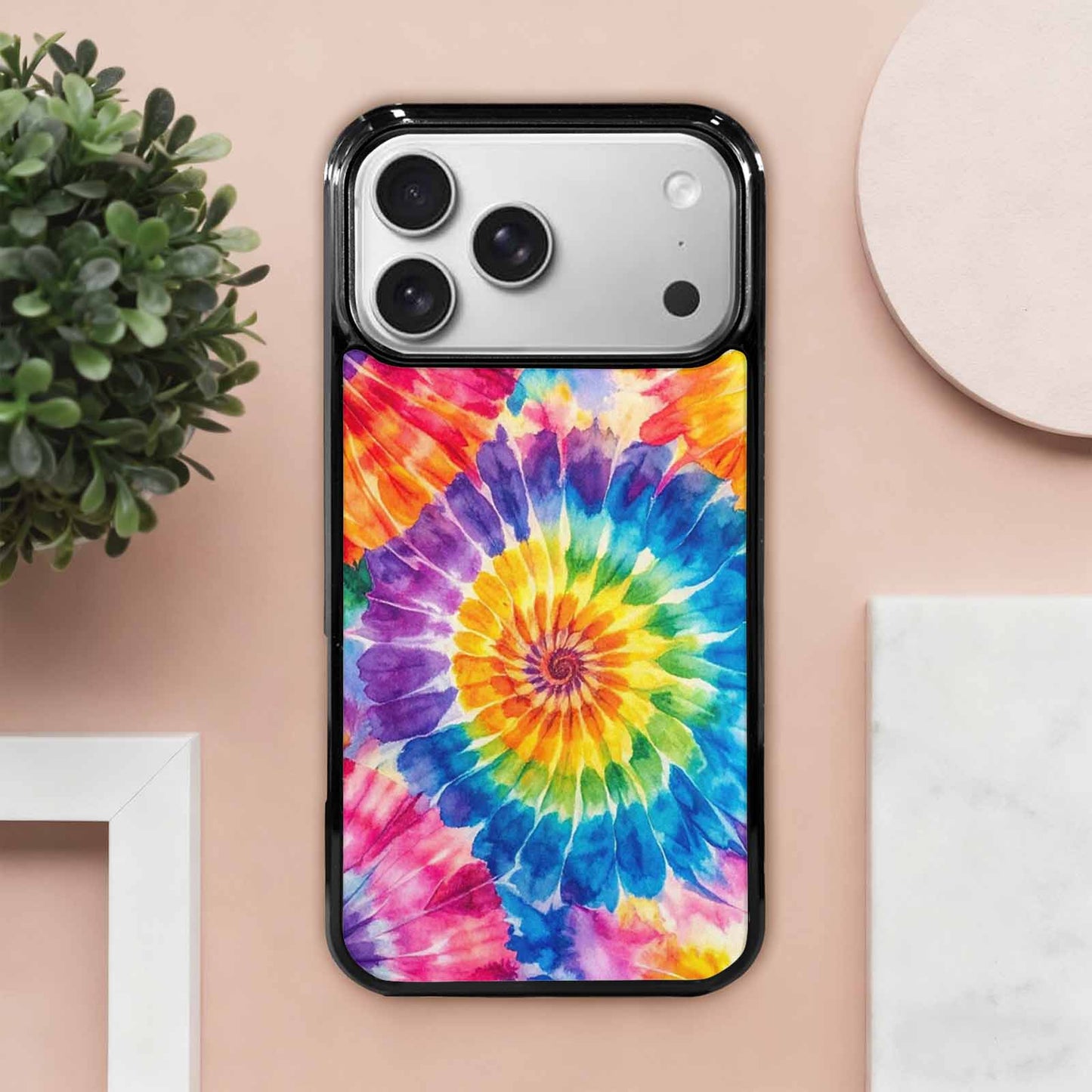 iPhone 17 Pro Max Case — Small Tie Dye Swirl Tie Dye, Original Design Phone Case