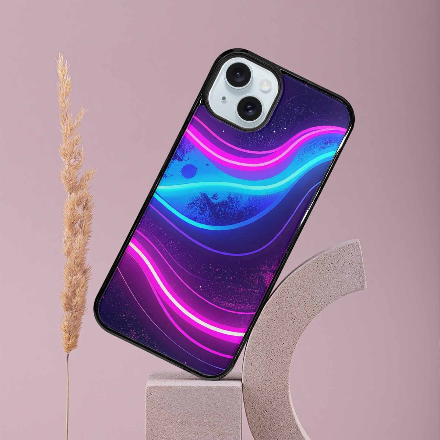 iPhone 15 Plus Case — 80s Neon Cartoon Custom, Customized Protective Case
