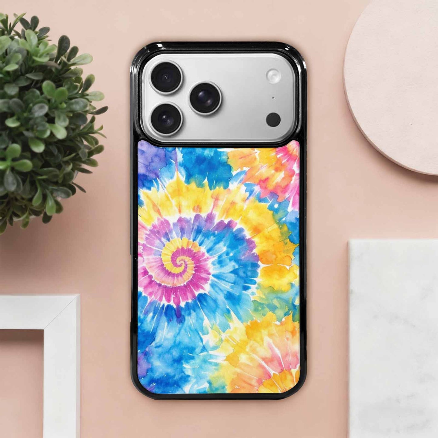 iPhone 17 Pro Max Case — Small Tie Dye Swirl Tie Dye, Customized Protective Case