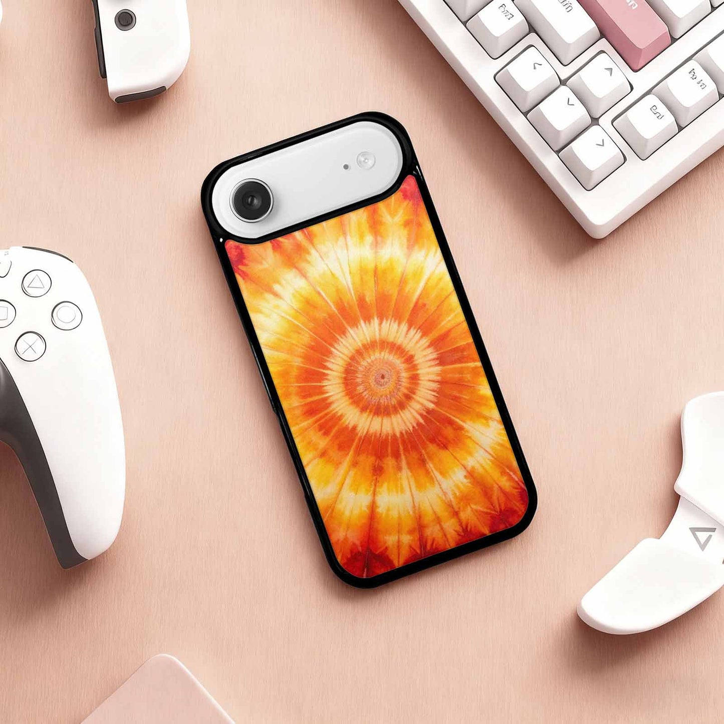 iPhone 17 Air Case — Ombre Tie Dye Warm Custom Tie, Custom Made Phone Cover