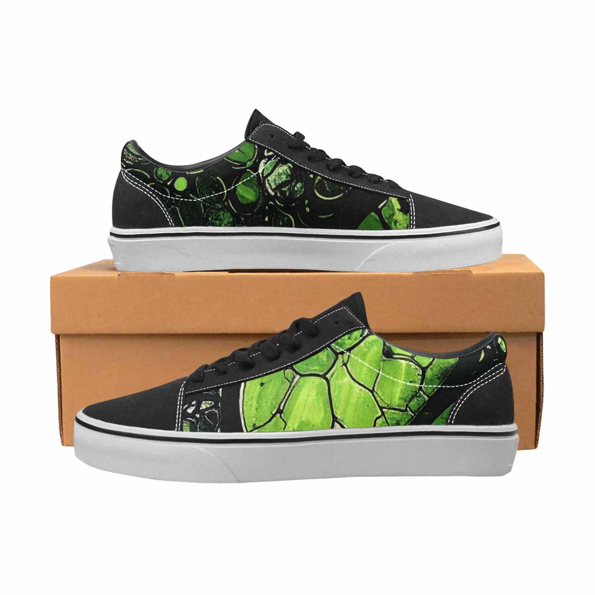 WOMEN'S Reptile Scale Lace-Up Canvas Dreamlike Shoes