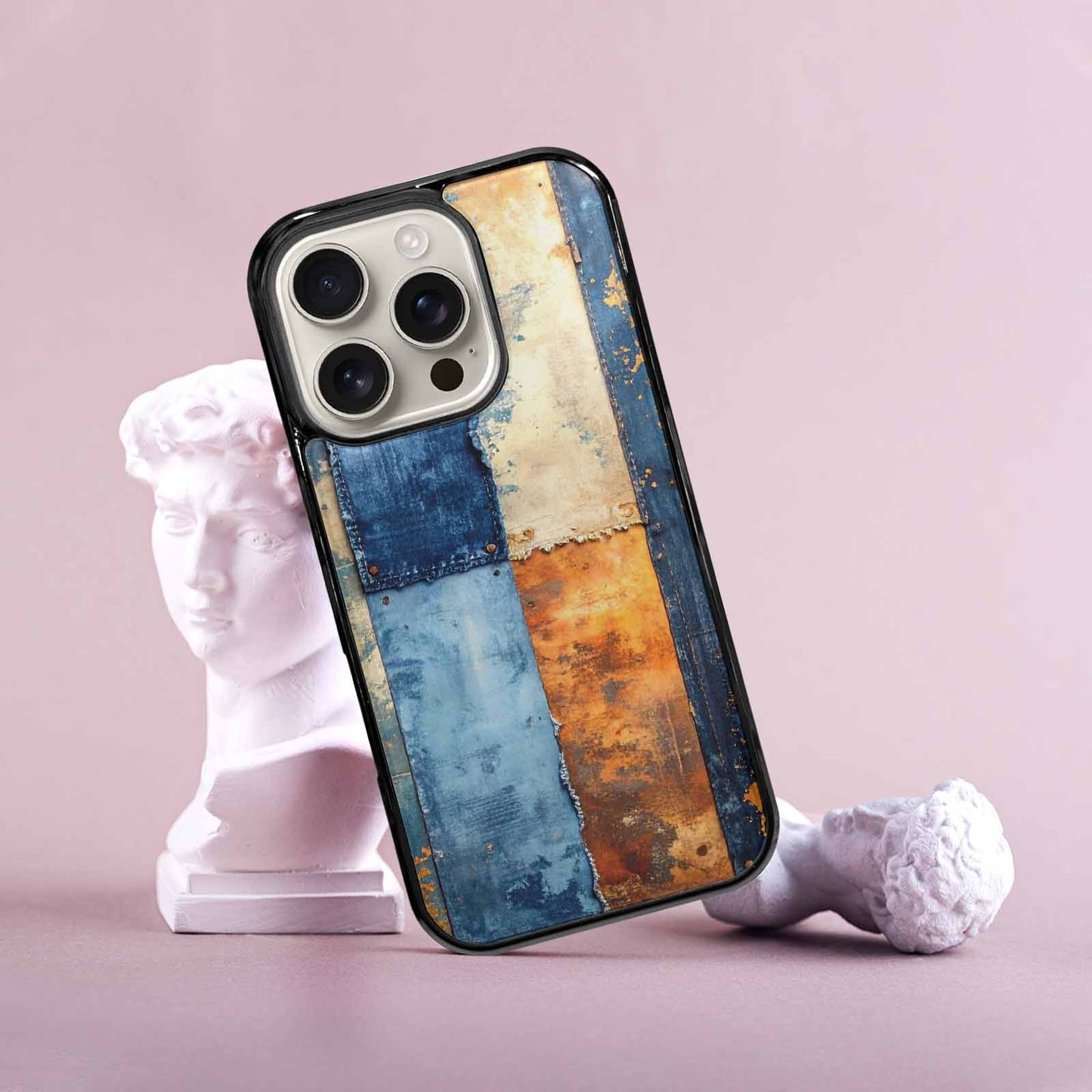 iPhone 16 Pro Case — Curve The Ripping Demin Tectures For, Custom Art Phone Cover