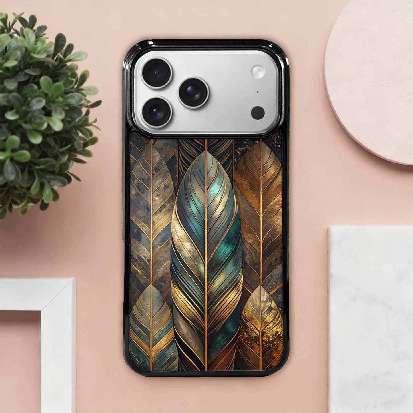 iPhone 17 Pro Max Case — Iridescent Animal Print Animal Print, Custom Made Phone Cover