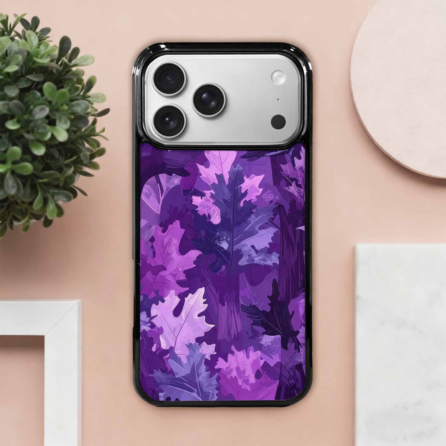 iPhone 17 Pro Max Case — Small Military Camouflage Blotch Camo, Customized Protective Case