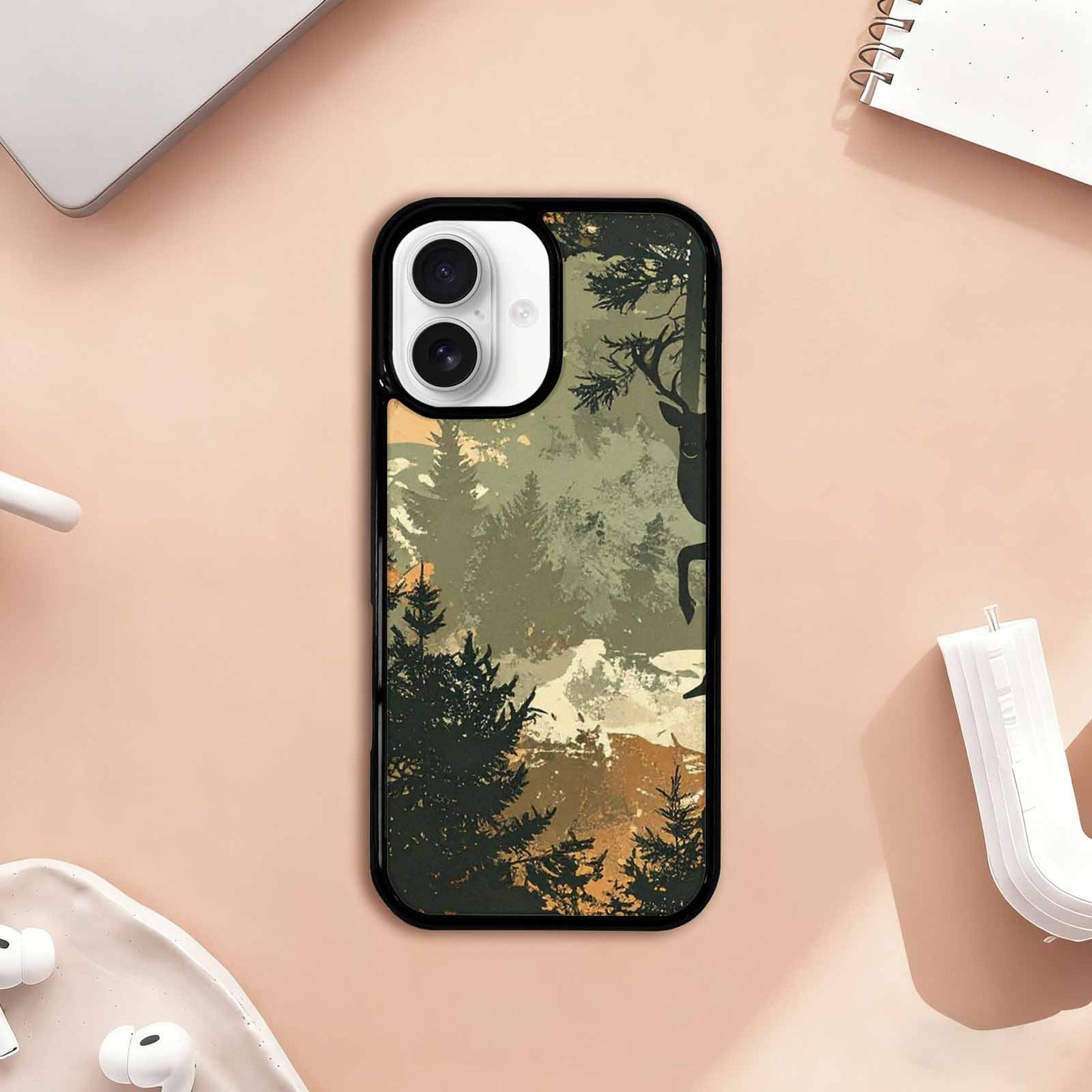 iPhone 17 Case — Hunting Camouflage Pattern With Camo, Custom Made Phone Cover