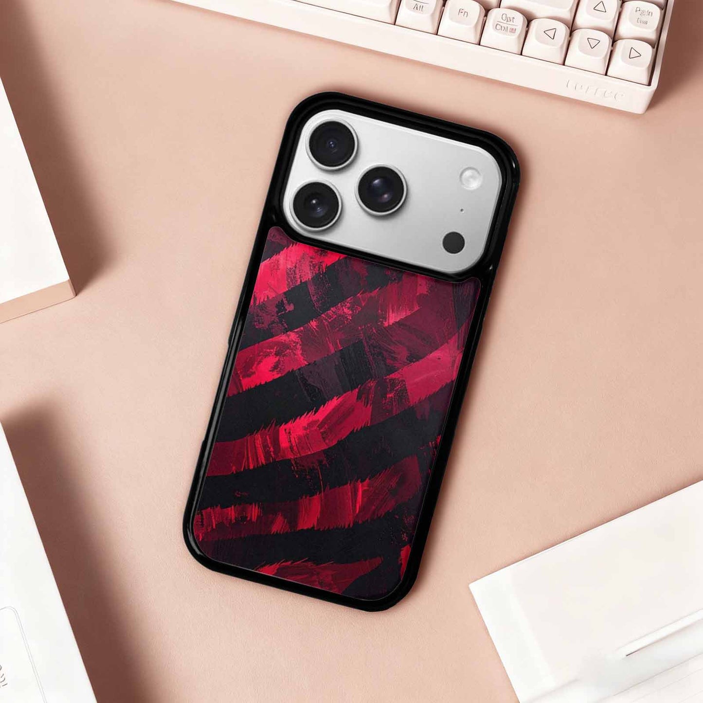 iPhone 17 Pro Case — Seamless Tileable Pattern Of Overlapping Animal, Unique Phone Case Design