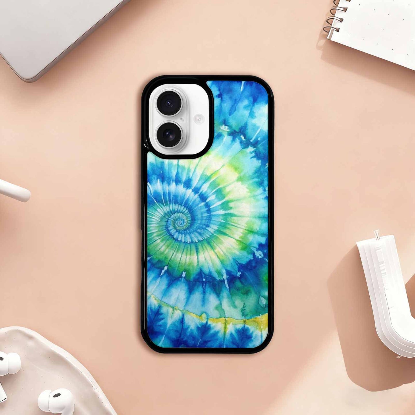 iPhone 17 Case — Small Tie Dye Swirl Tie Dye, Custom Phone Case