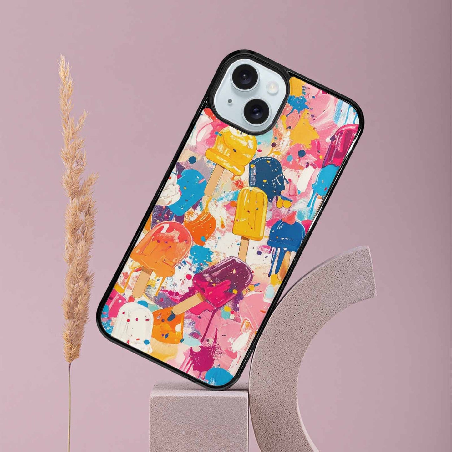 iPhone 15 Plus Case — Ice Cream Motif Ice Cream Motifs, Personalized Phone Case
