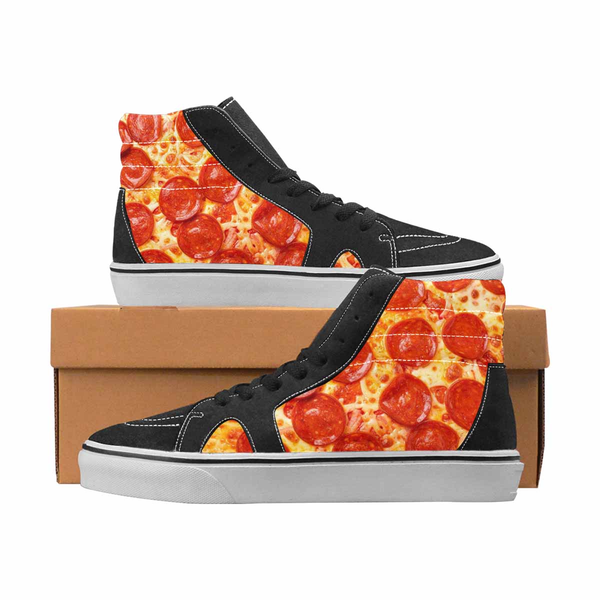 WOMEN'S Pepperoni Pizza Print Te Ferion