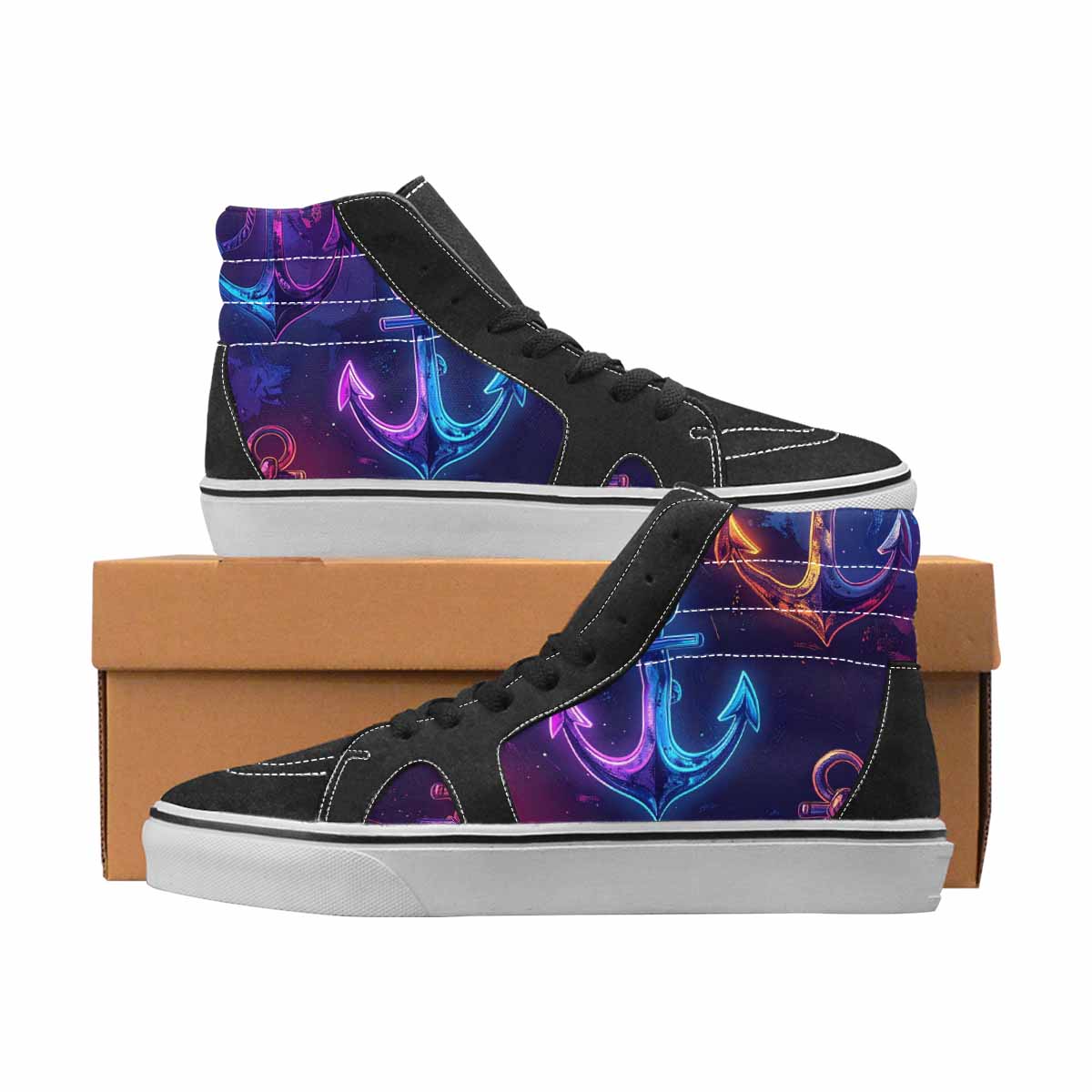 WOMEN'S Hand Drawn Bling Anchor 23 Ferion
