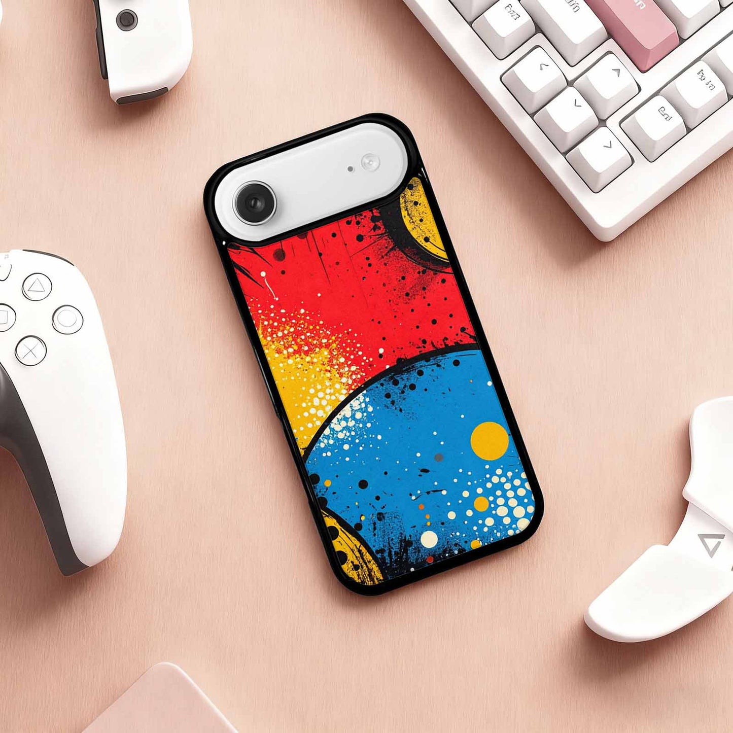iPhone 17 Air Case — Small Comic Book Halftone Dot Original, Custom Phone Case