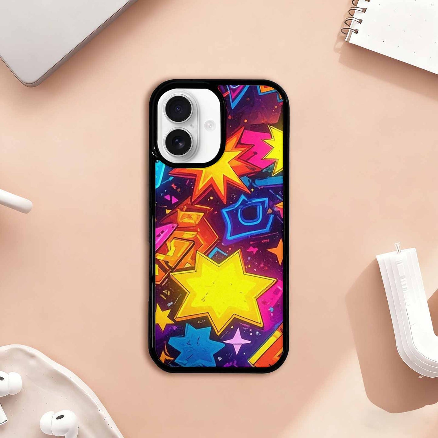 iPhone 17 Case — Retro Motif Retro Motifs Retro Vintage, Customized Protective Case