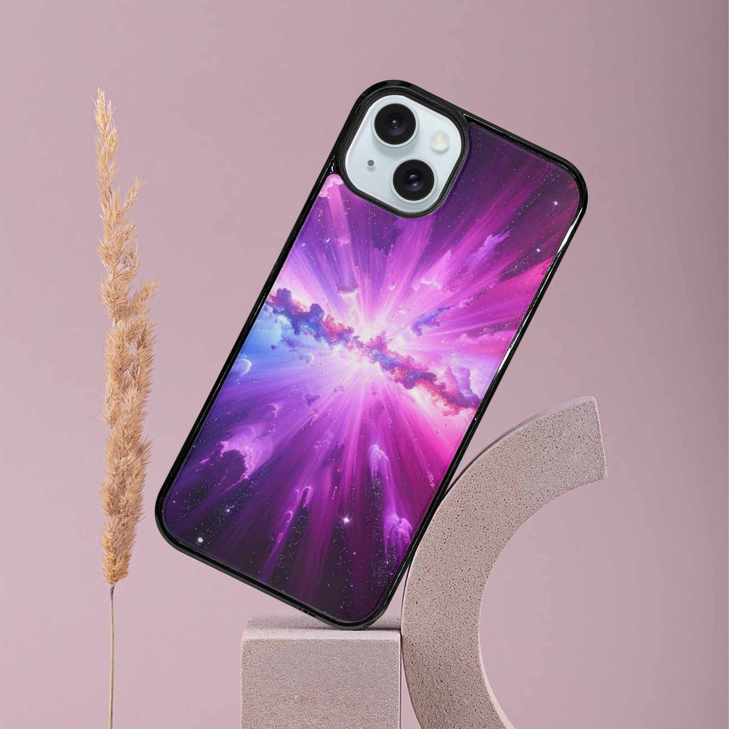 iPhone 15 Plus Case — Galaxy Nebula Galaxy Nebula Burs Jug, Custom Phone Case