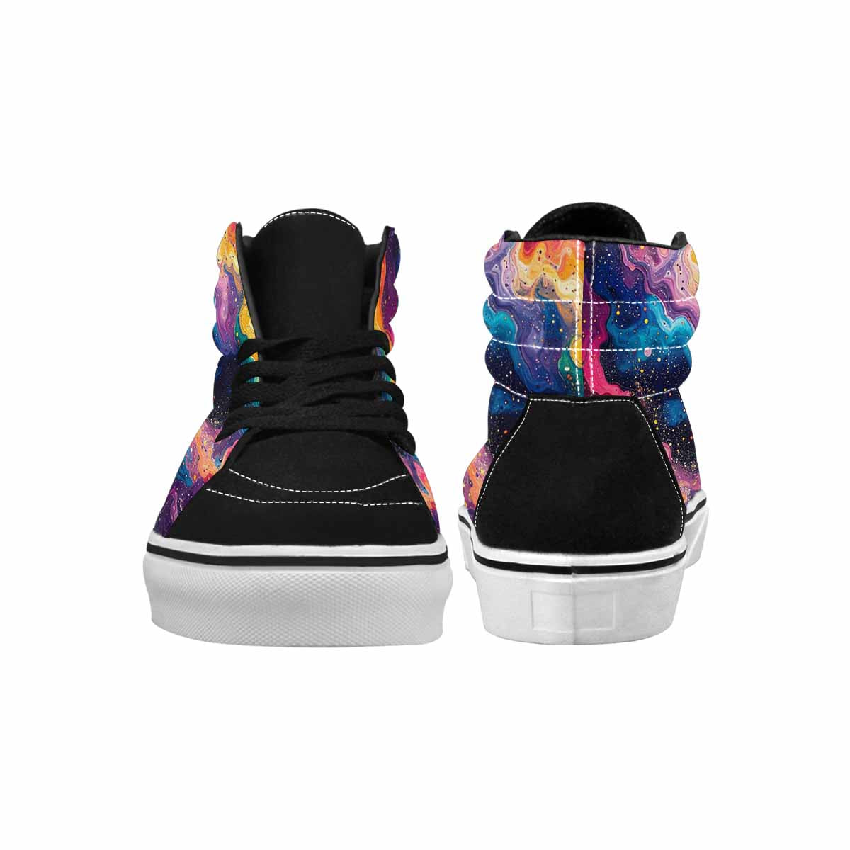 MEN'S Galaxy Art - High Top Canvas Surreal Sneakers