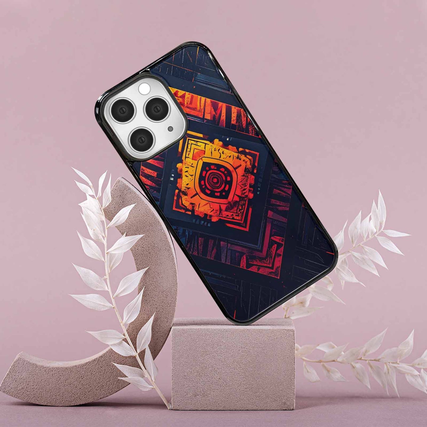iPhone 15 Pro Max Case — Wild Tribal Ripple, Original Design Phone Case