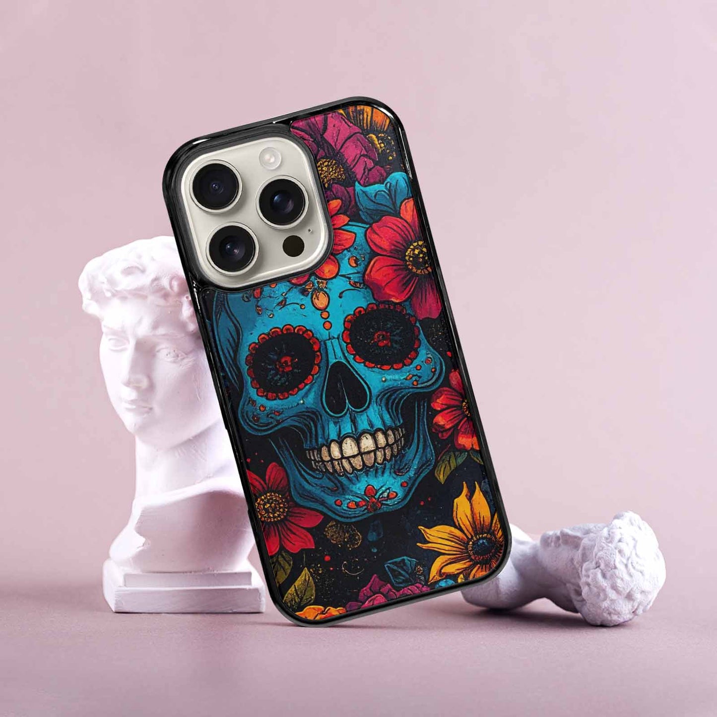 iPhone 16 Pro Case — Skulls, Custom Phone Case