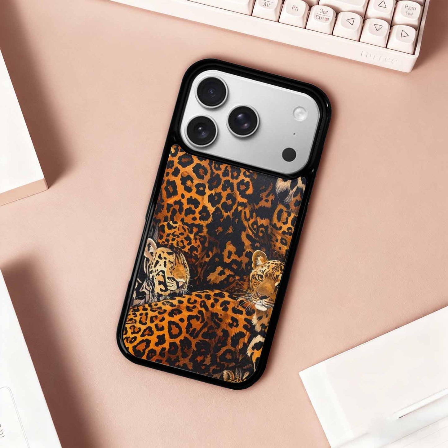 iPhone 17 Pro Case — Small Animal Print Pattern Randomly Animal, Custom Printed Phone Case